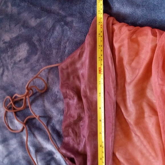 Ombre Ruched Dress - Picture 9 of 15